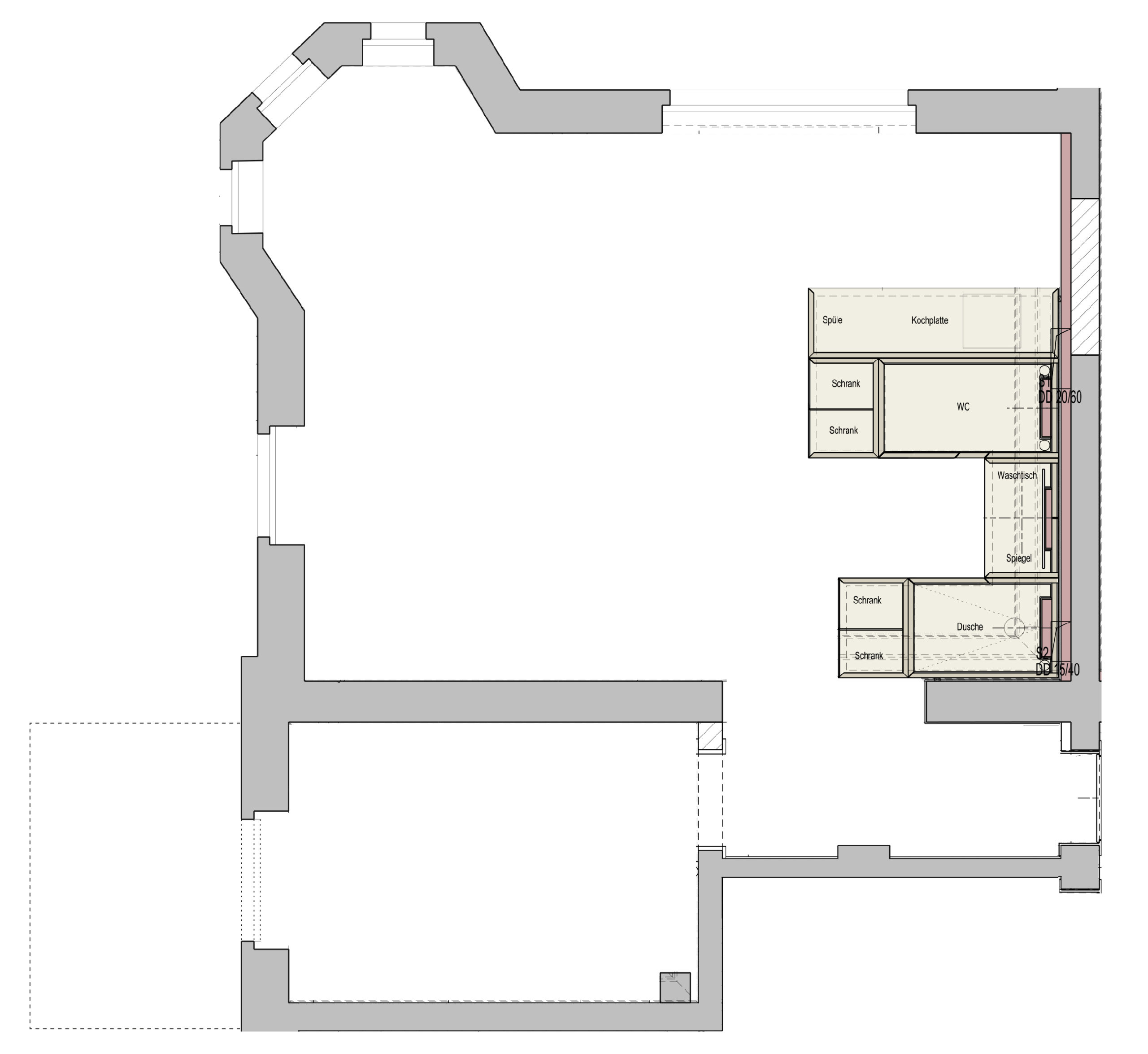 VILLA STAUDT - Apartment mit 1 Schlafzimmer und Terrasse
