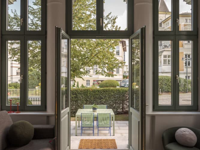 Villa Steigel Nr. 2 – Zugang zur Terrasse